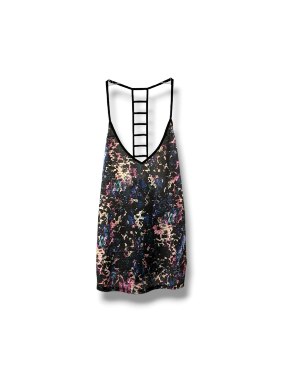 Lululemon Breezy Singlet in Floral Sport Black Multi Size XS